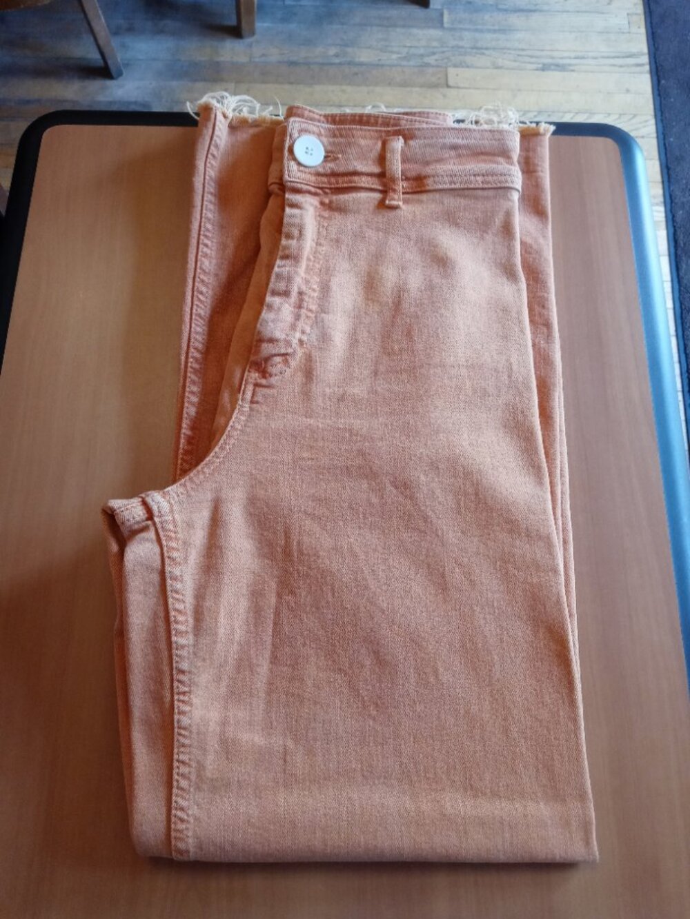 ZARA the marine straight jeans (sz2)